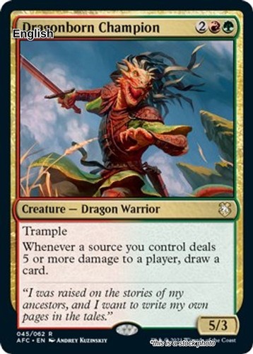 Dragonborn champion afc lp - -,